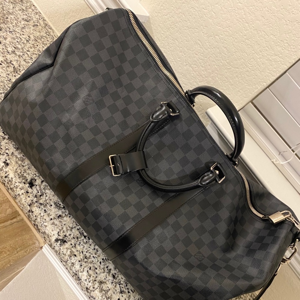 Louis Vuitton duffel bag